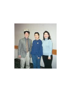Gerald Kauffman with Kyrgyzstan Women Engineers Delegation Jan 2001